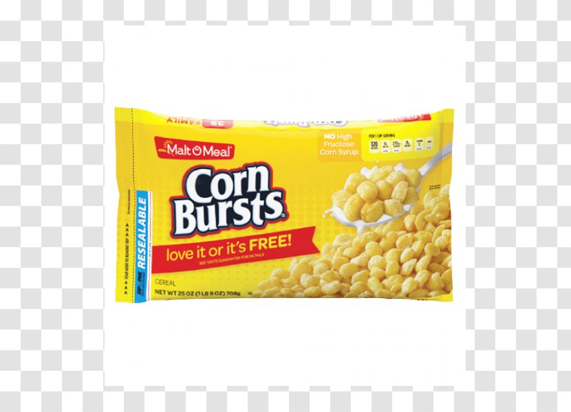 Sweet Corn Breakfast Cereal Malt-O-Meal Bursts Apple Zings - Kernels - Candy Transparent PNG