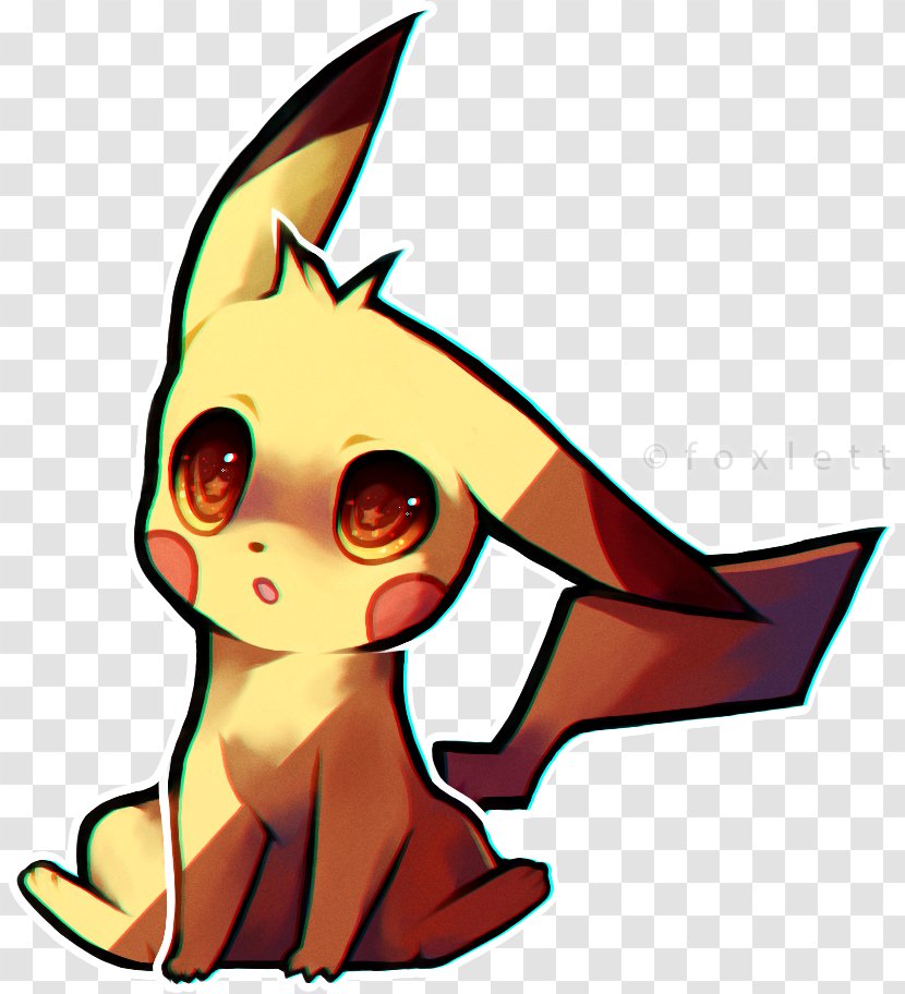 Pikachu Raichu Pokémon DeviantArt - Eevee Transparent PNG
