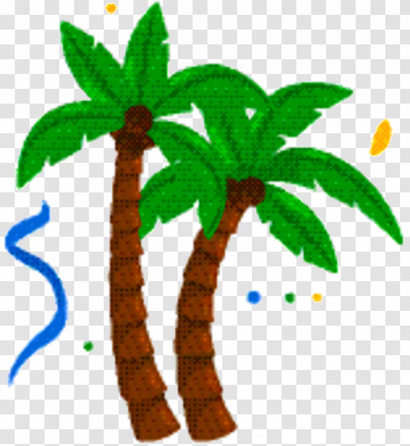 Cartoon Palm Tree - Arecales Transparent PNG
