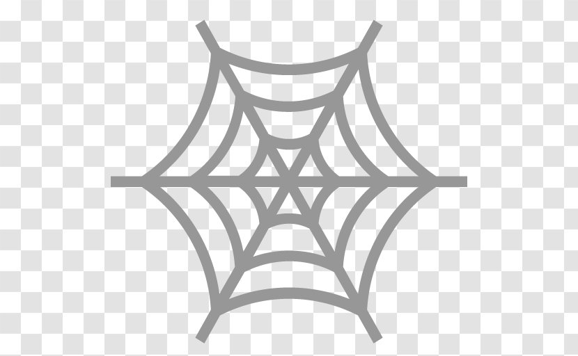 Spider Web Clip Art Colouring Pages Coloring Book - White Transparent PNG