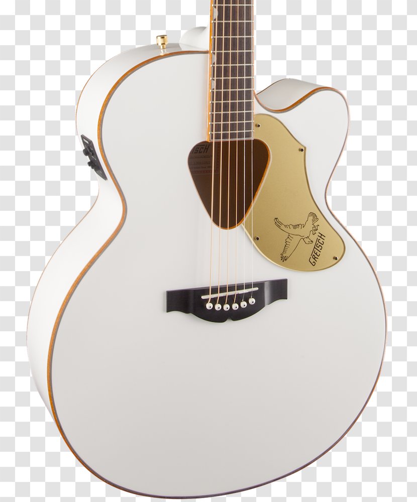 Twelve-string Guitar Gretsch White Falcon Acoustic-electric Acoustic - Frame Transparent PNG