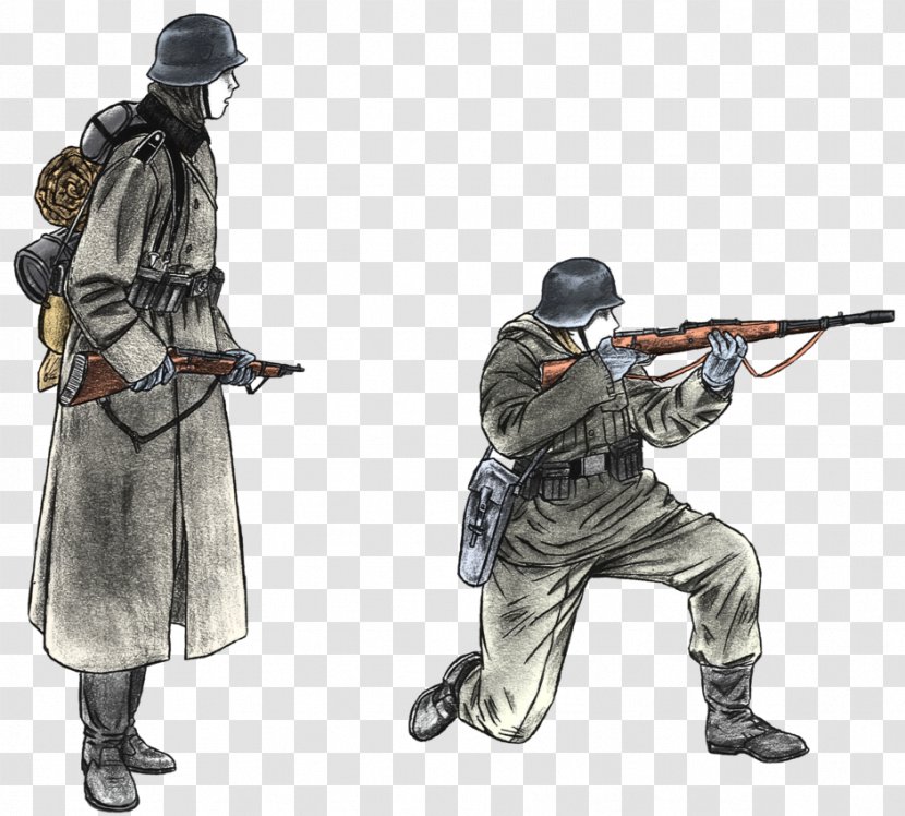 Second World War Waffen-SS Soldier Uniforms Of The Heer Military - Tree - Soldiers Transparent PNG