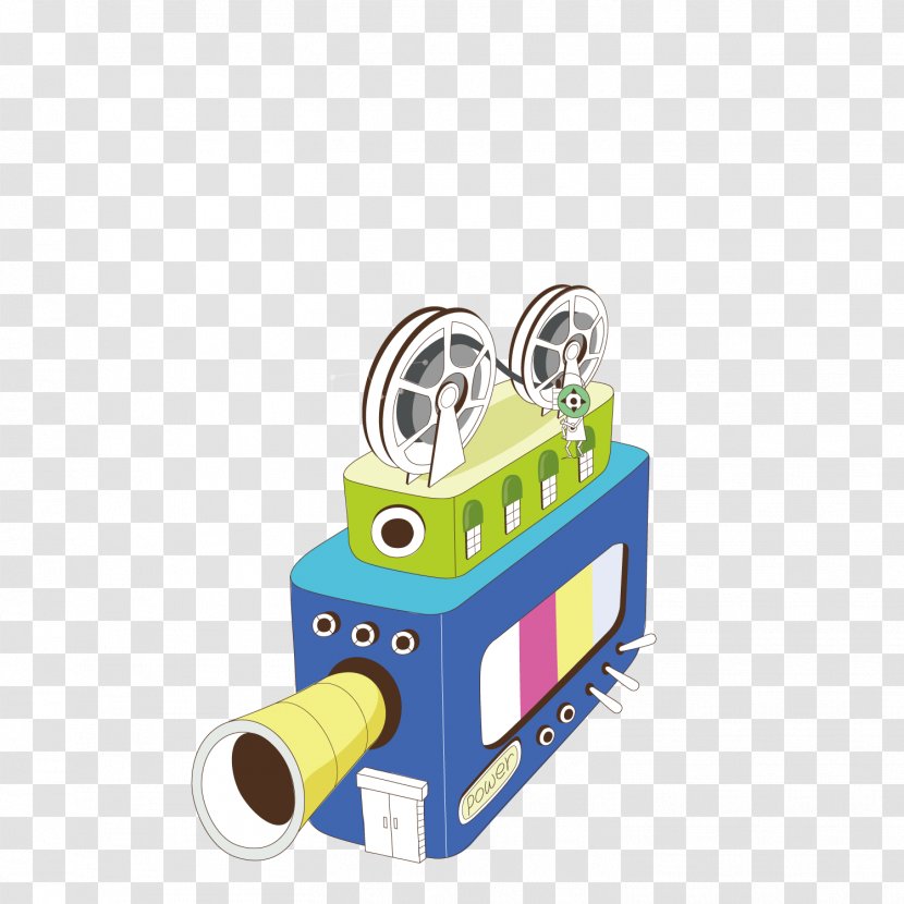 Cartoon Video Projector Photography Illustration Transparent PNG