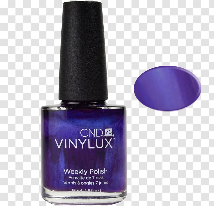 Nail Polish CND VINYLUX Weekly Lacquer Varnish Transparent PNG