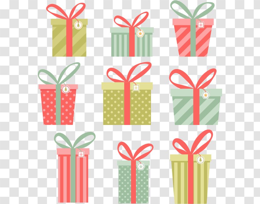 Christmas Gift Card - Gratis - Vector Box Transparent PNG