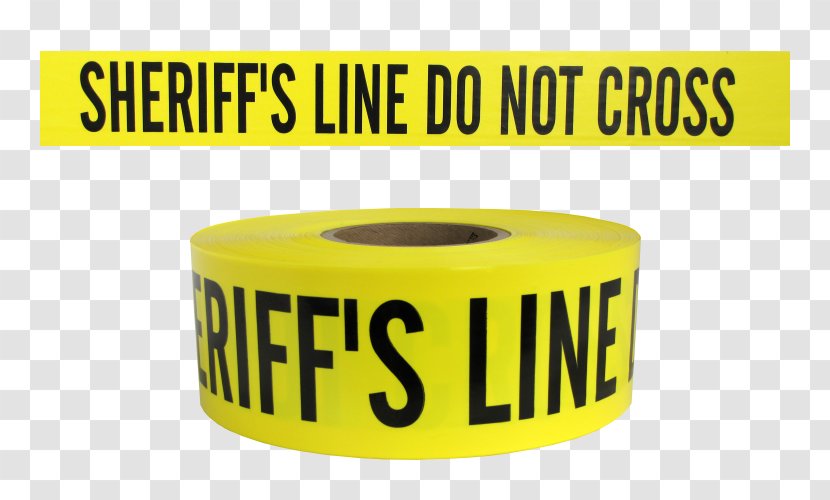 Adhesive Tape Do Not Cross Barricade Police Line - Law Enforcement Agency Transparent PNG