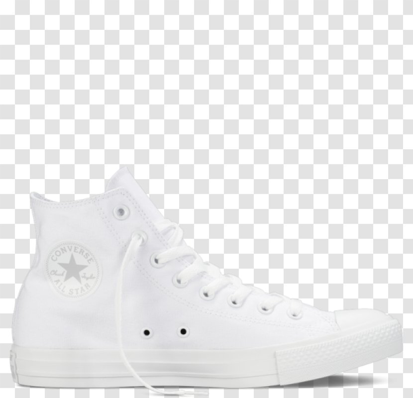 Sneakers Converse Chuck Taylor All-Stars High-top Shoe - WHITE Transparent PNG