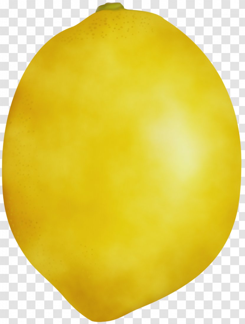 Lemon Leaf - Watercolor - Citrus Ball Transparent PNG