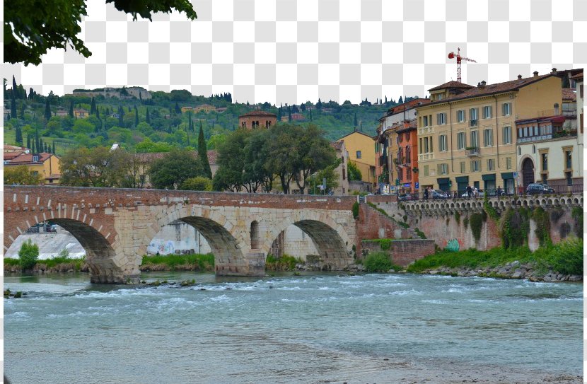 Verona Tourism Architecture - The Historic City Of Verona, Italy, Six Transparent PNG