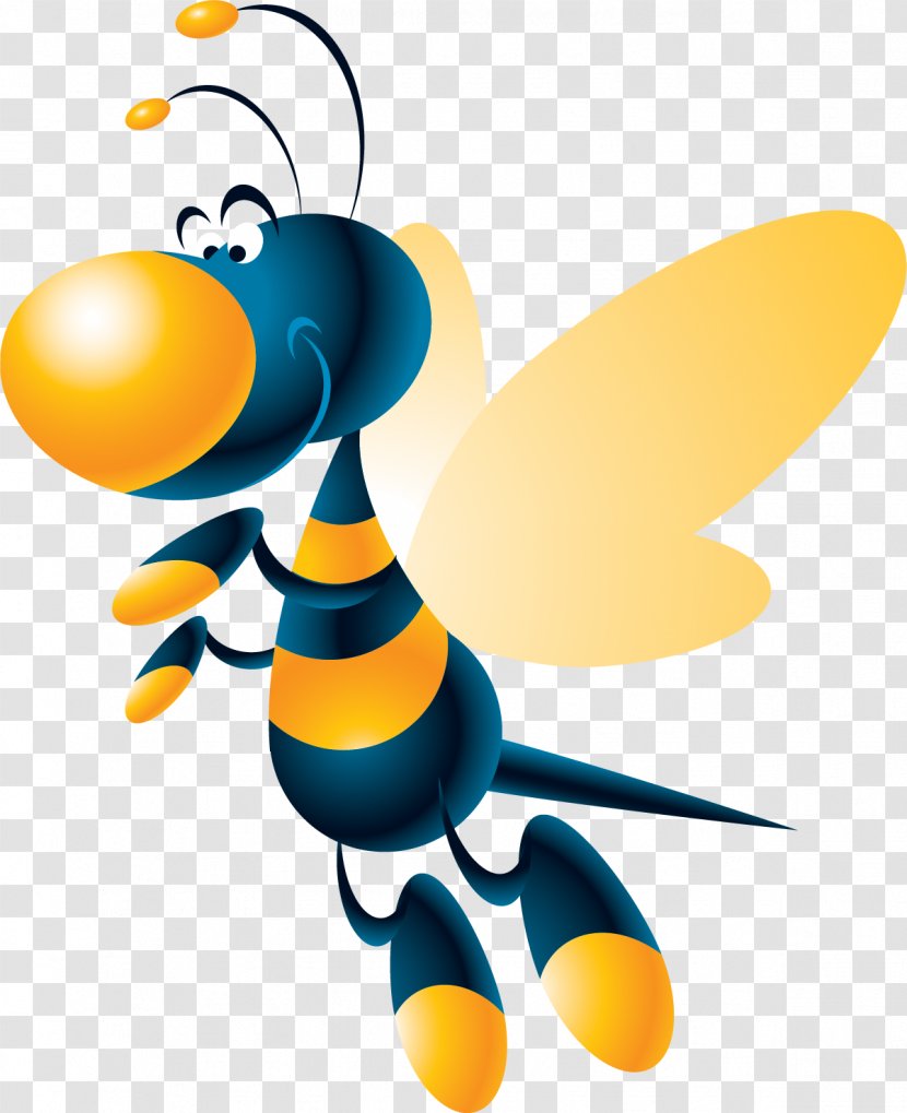 Bee Insect Honey Extractor Wasp Clip Art Transparent PNG