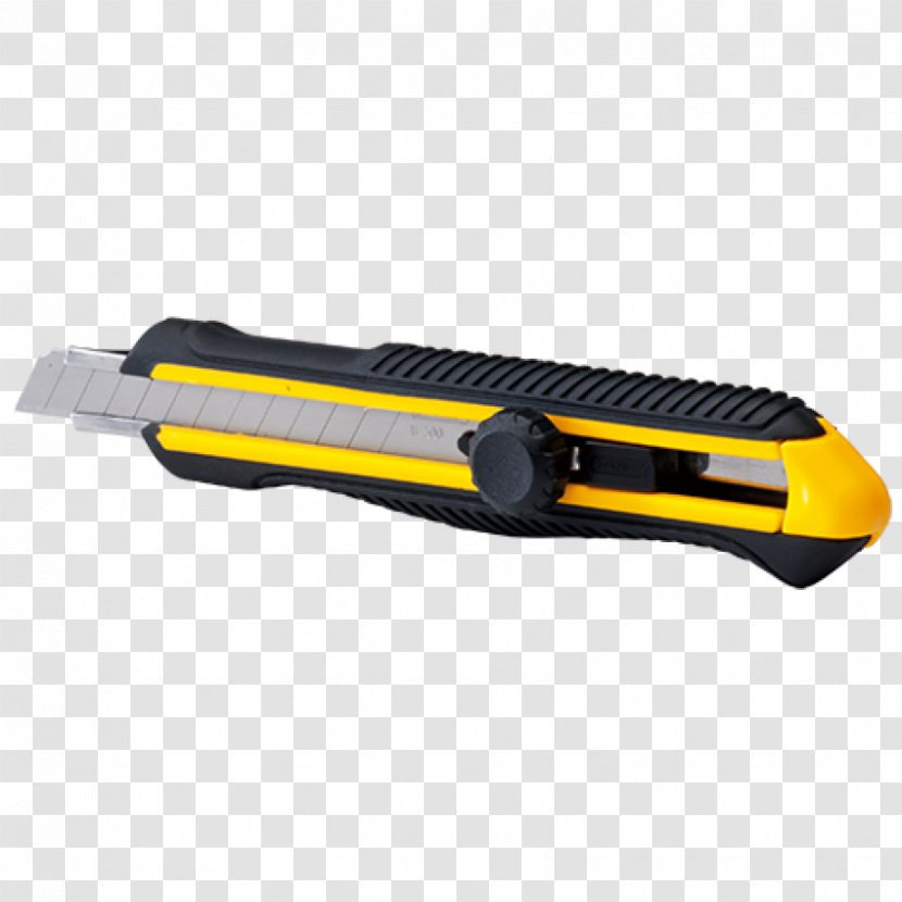 Utility Knives Knife Stanley Hand Tools Blade - Tool Steel - Off Transparent PNG