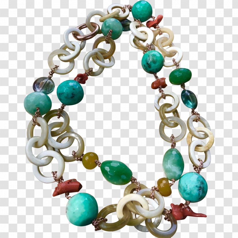 Turquoise Bead Bracelet Body Jewellery Transparent PNG