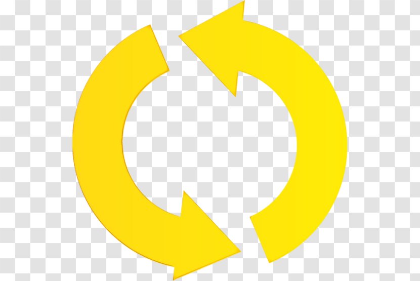 Yellow Clip Art Symbol Font Logo - Watercolor Transparent PNG