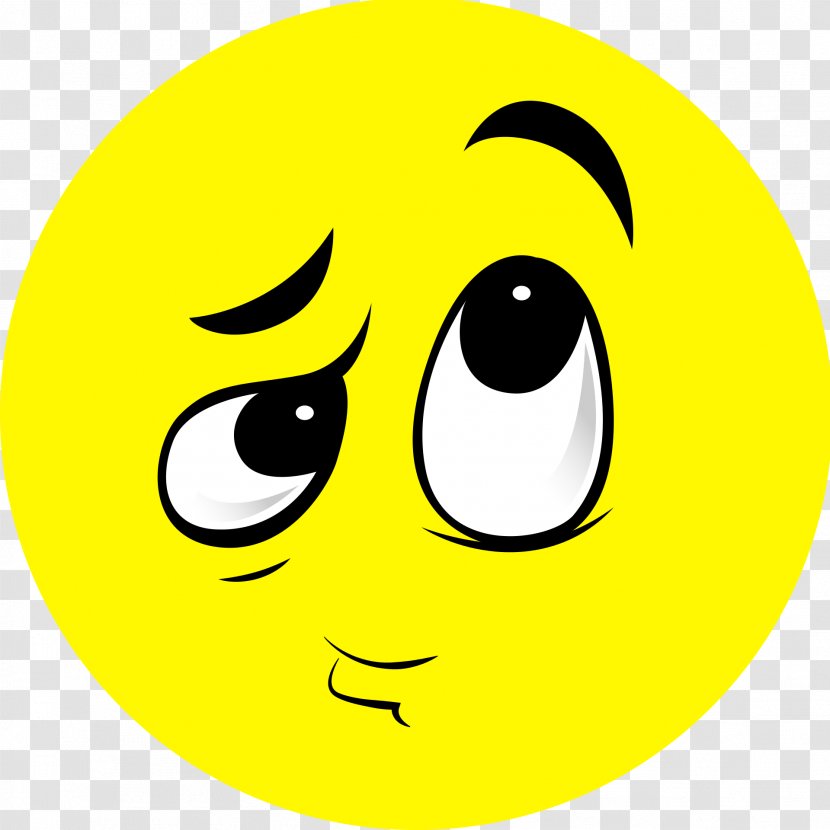 Smiley Emoticon Face Eyebrow Emotion - Sadness - Anger Transparent PNG