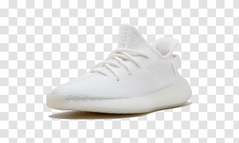 Adidas Yeezy White Sneakers Nike - Brand Transparent PNG