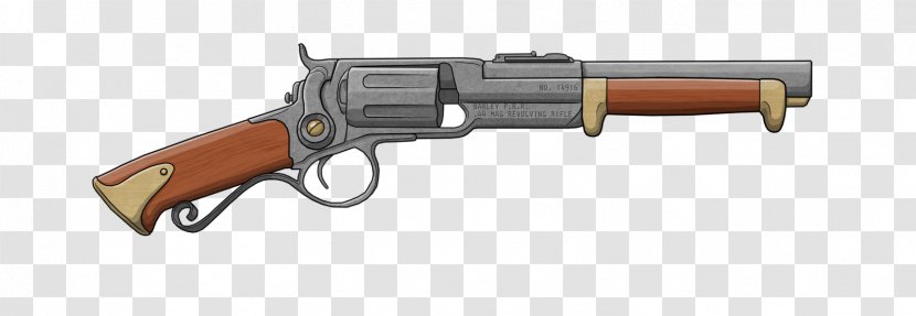 Trigger Firearm Ranged Weapon Air Gun Revolver - Watercolor - Ammunition Transparent PNG