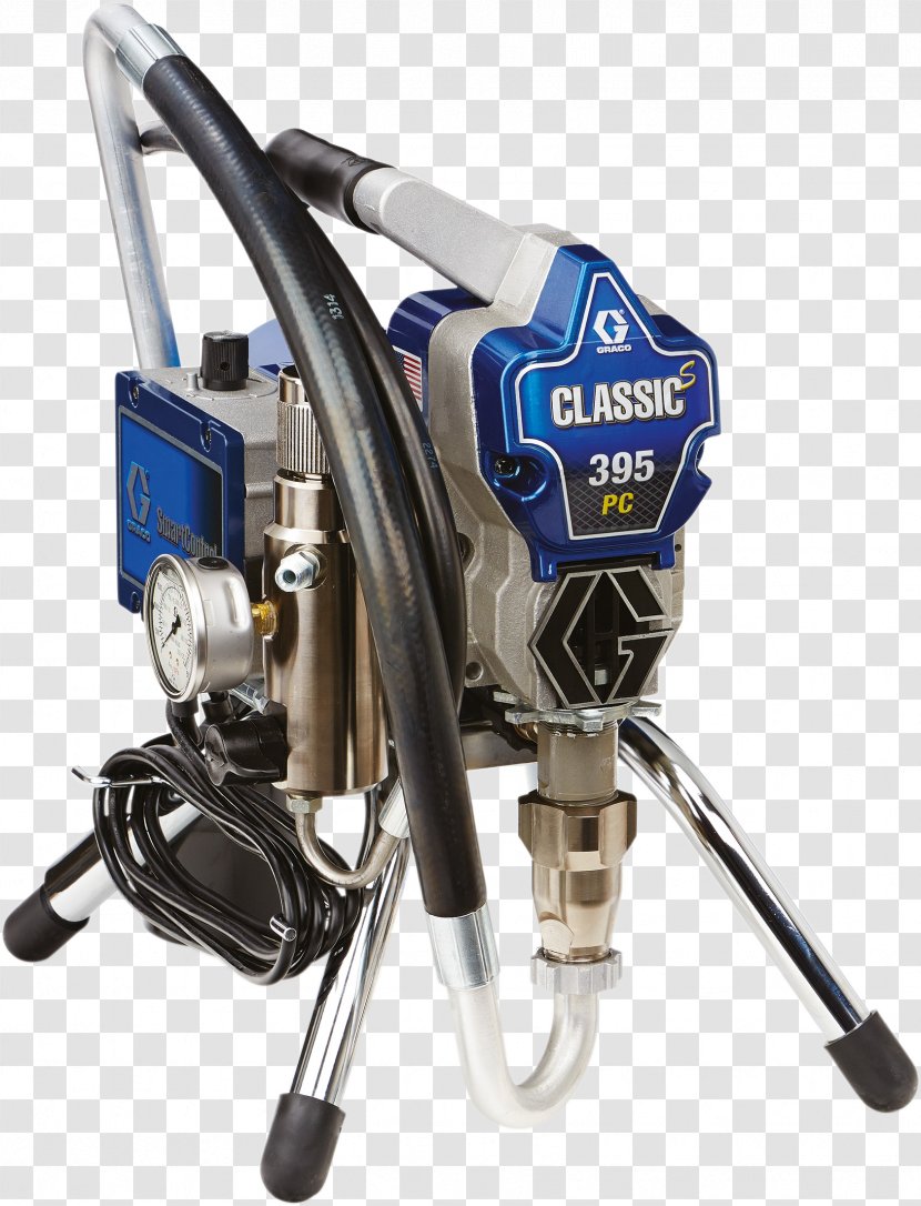 Spray Painting Graco Sprayer Pump Airless - Paint Transparent PNG