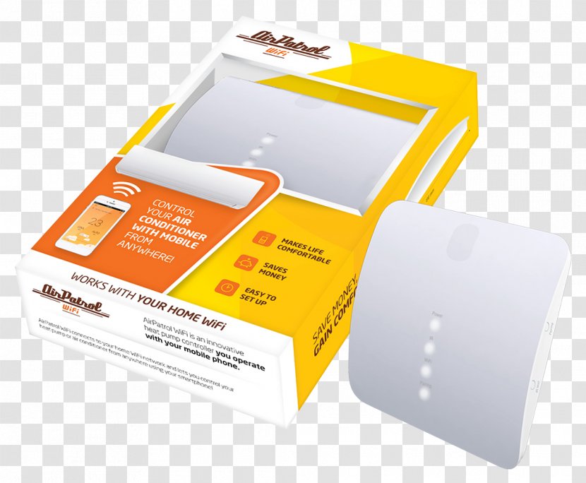 Air Conditioning Wi-Fi Thermostat Amazon Echo Airpatrol Wifi - Alexa - Marijuana Grow Box Transparent PNG