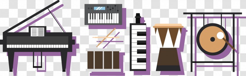 Musical Instrument Piano - Tree - Vector Transparent PNG