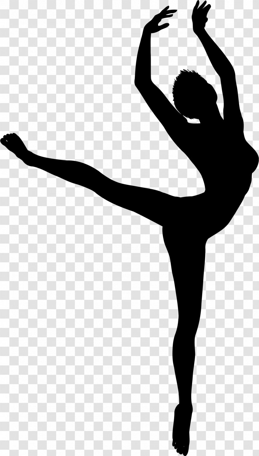 Ballet Dancer Silhouette Clip Art - Frame Transparent PNG