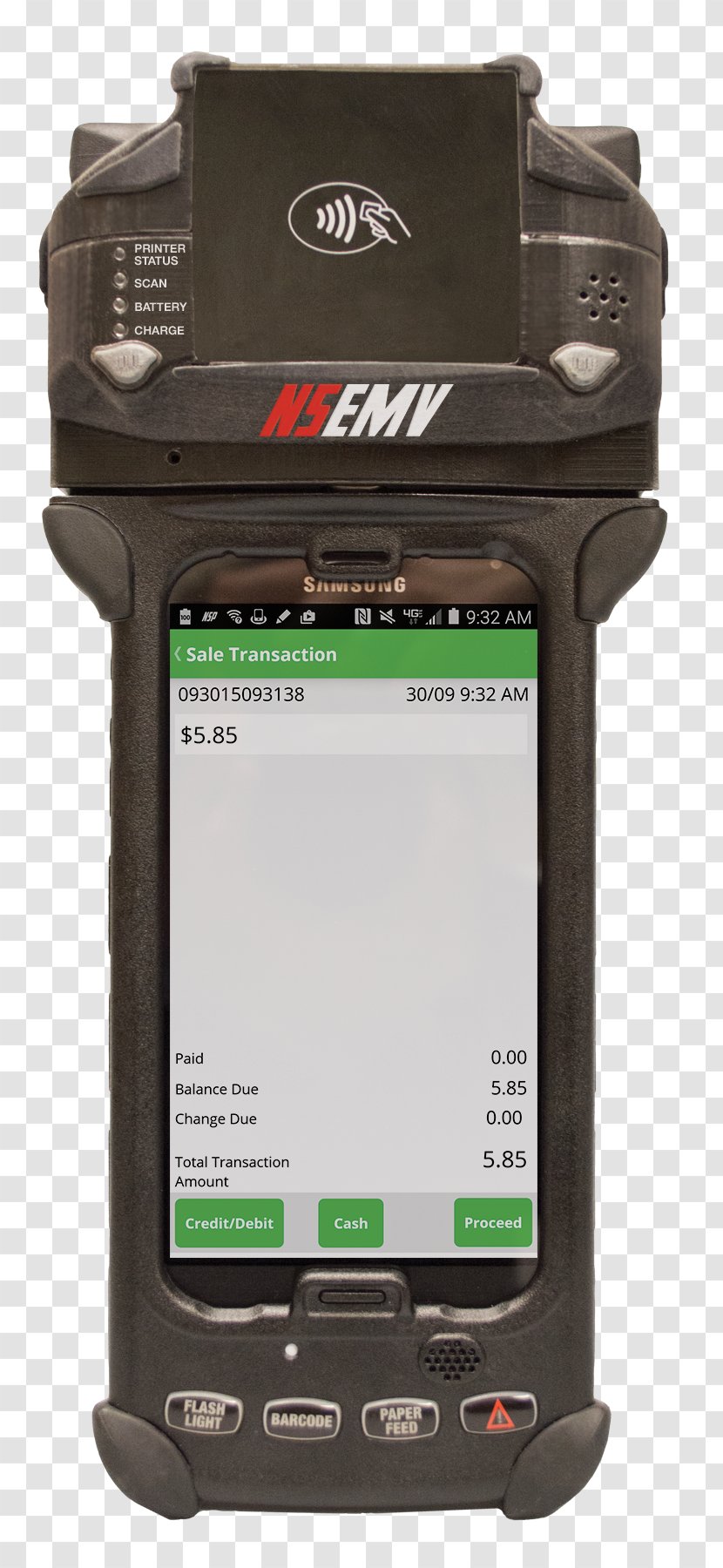 Handheld Devices Rugged Computer Android Terminal - Electronics Transparent PNG