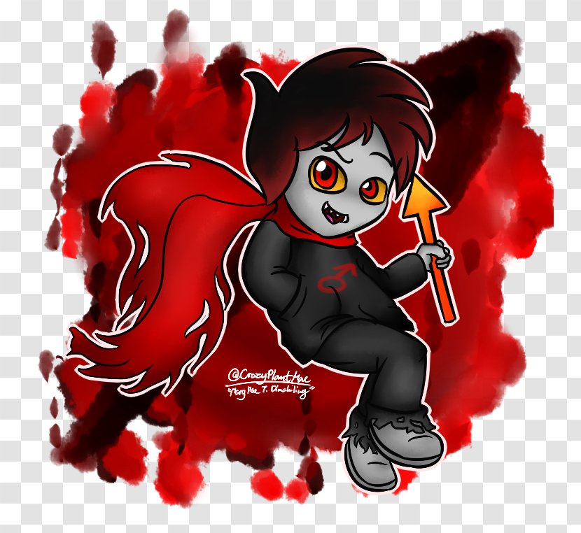 Demon Cartoon Desktop Wallpaper Valentine's Day - Crazy Boy Transparent PNG
