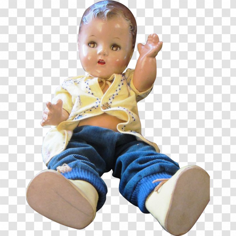 Infant Ideal Toy Company Composition Doll Transparent PNG