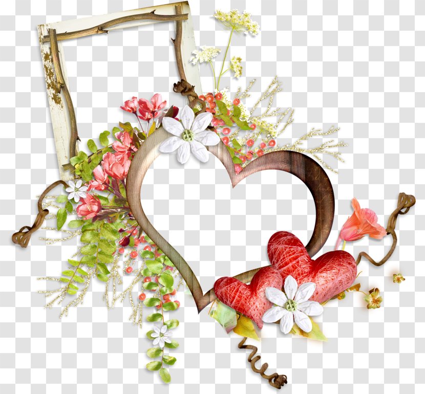 Picture Frames Digital Scrapbooking - Floral Design - Wedding Background Transparent PNG