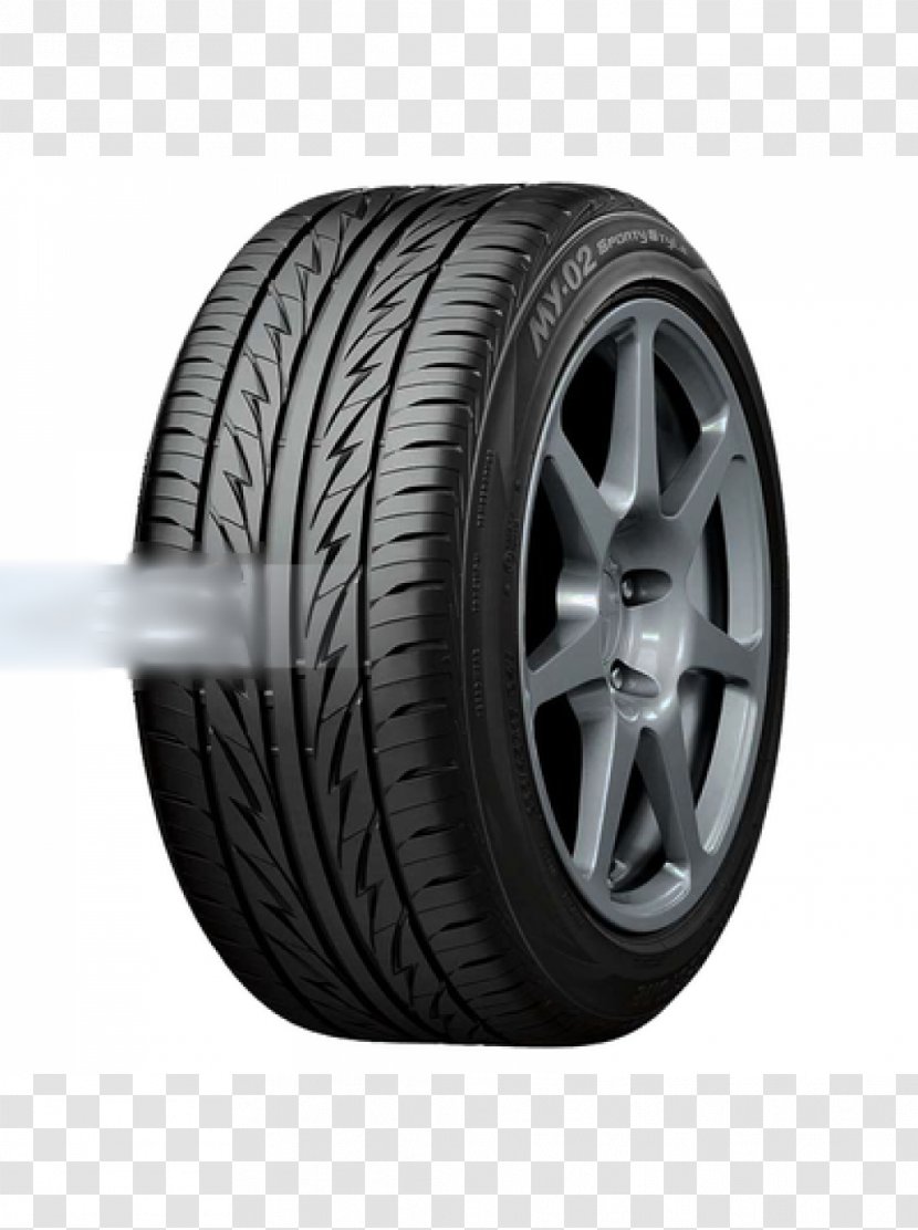 Car Tubeless Tire Bridgestone Hyundai - Runflat Transparent PNG