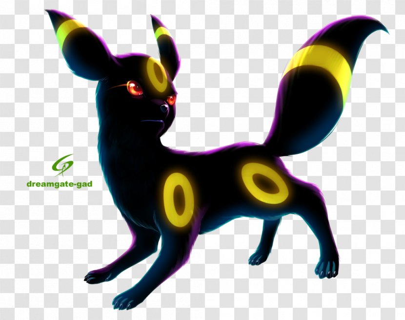 Whiskers Pokémon Sun And Moon Umbreon Dog - Vertebrate - Pokemon Transparent PNG