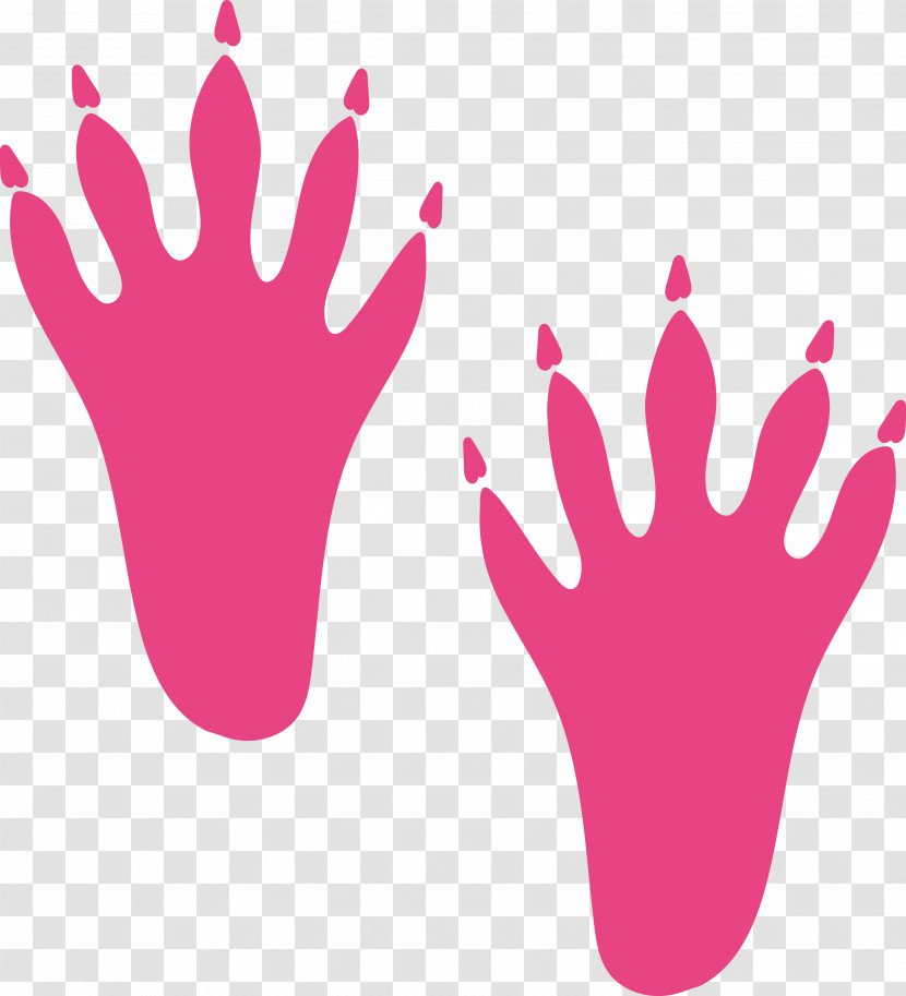 Hand Model Pink M Nail Petal Meter Transparent PNG