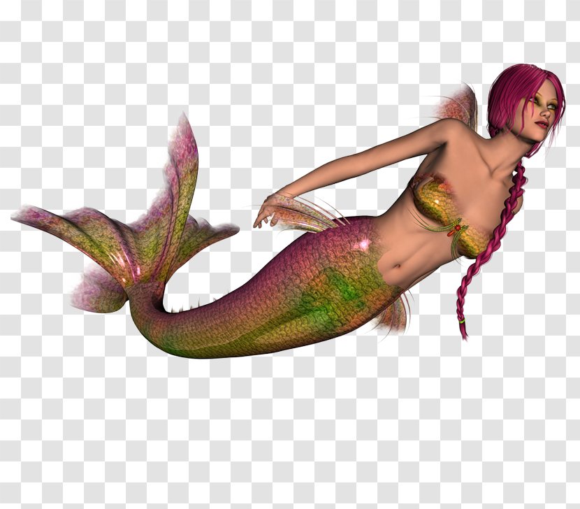 Mermaid Sirena Nymph Tail Transparent PNG