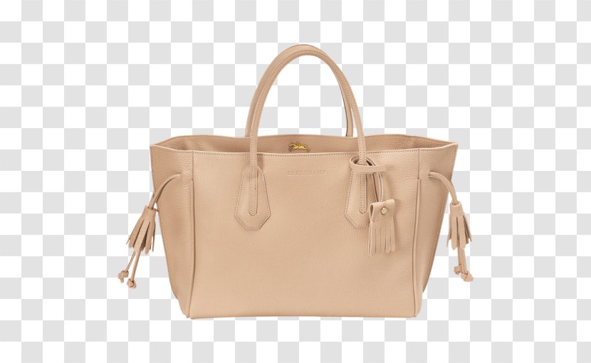 Tote Bag Leather Longchamp Clothing Accessories - Handbag Transparent PNG