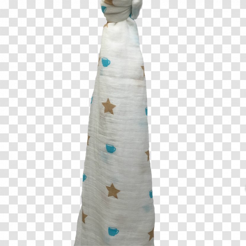 Dress Neck Turquoise - Drying Baby Clothes Transparent PNG