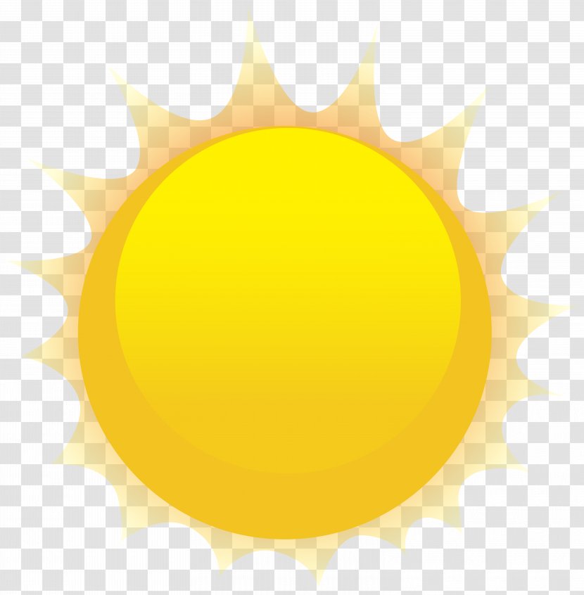 Yellow Orange Design Circle - Sun Transparent Clipart Image Transparent PNG