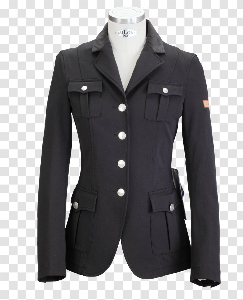 Sport Coat Blazer Jacket Overcoat - Black Transparent PNG