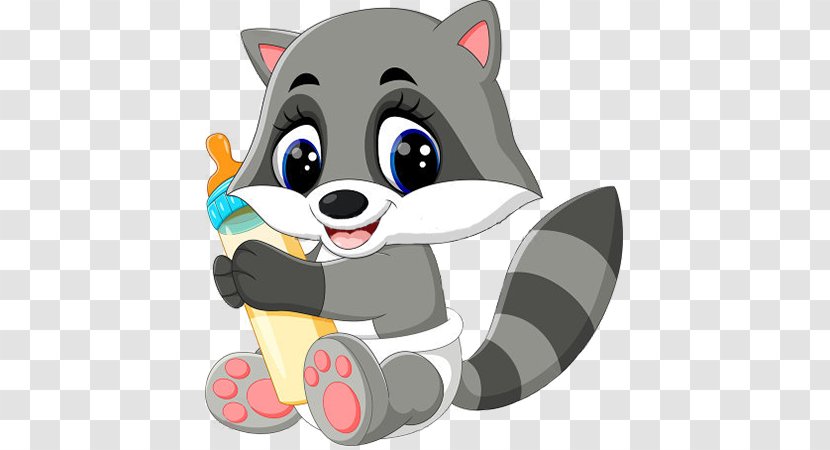 Raccoon Clip Art - Drawing Transparent PNG