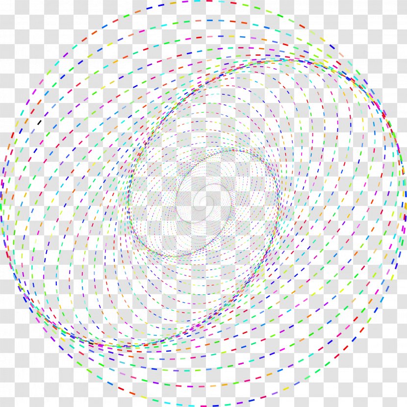 Circle Whirlpool Art Vortex - Prism - Galaxy Clipart Transparent PNG