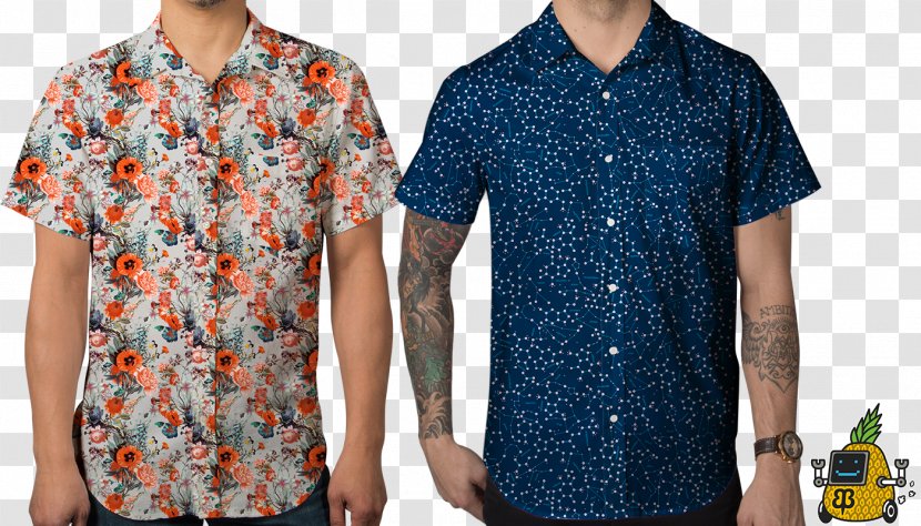 T-shirt Aloha Shirt Dress Blouse Sleeve - Sports Pattern Transparent PNG
