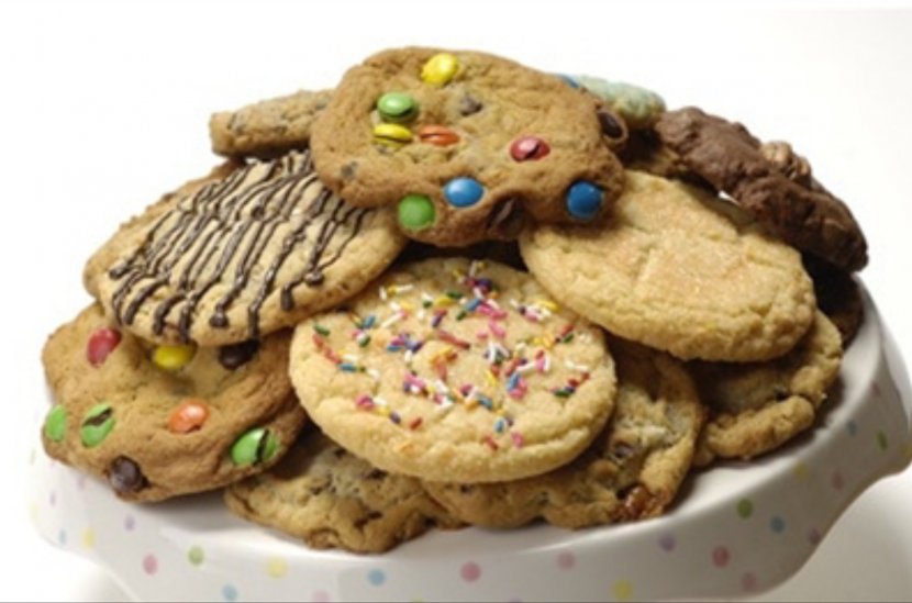 Chocolate Chip Cookie Snickerdoodle Butterscotch Peanut Butter Cup Bakery - Cookies And Crackers Transparent PNG