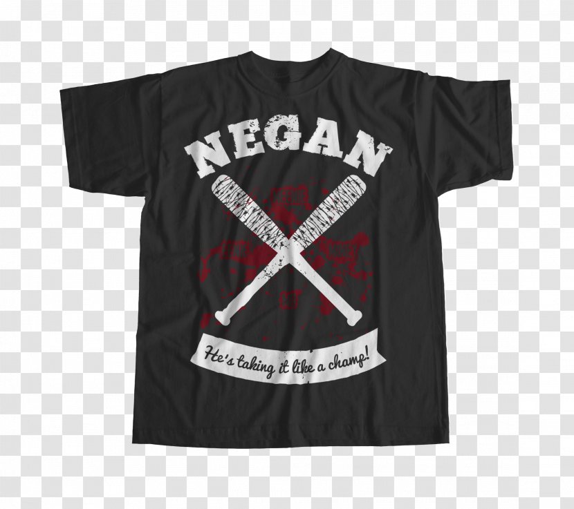 Negan T-shirt Clothing Sleeve - Outerwear Transparent PNG