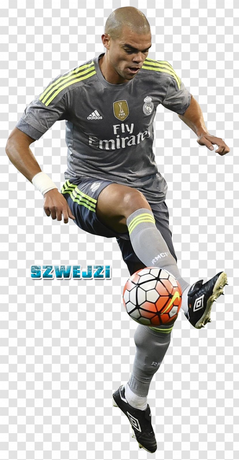 Pepe Real Madrid C.F. Football Player Jersey Transparent PNG