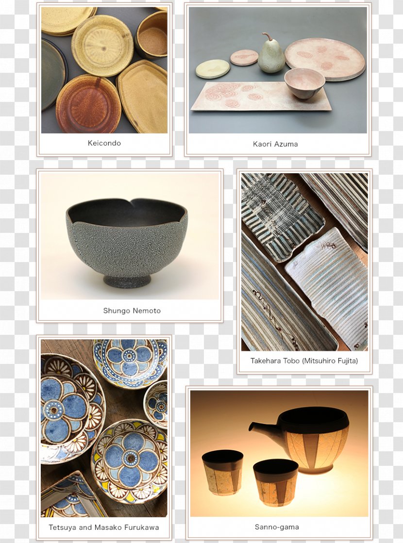 Ceramic Pottery Mashiko Bowl Tableware - Mug - Plate Transparent PNG
