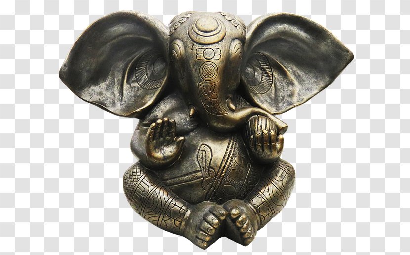 Image Religion MOLKIP European Center For Artificial Flowers Video Dharma - Bronze - Ganesh Decoration Transparent PNG