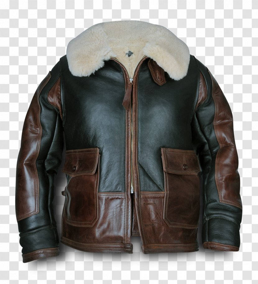 Leather Jacket Fur Clothing Coat - Lining Transparent PNG