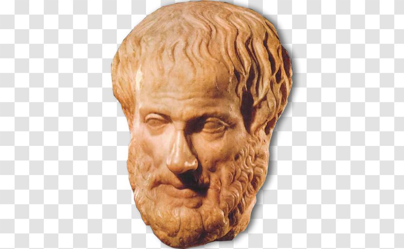 Aristotle With A Bust Of Homer On The Soul Ancient Greek Philosophy Philosopher Nous Transparent PNG