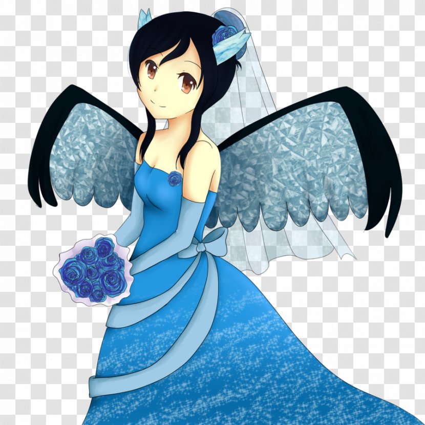 Fairy Black Hair Figurine - Tree Transparent PNG