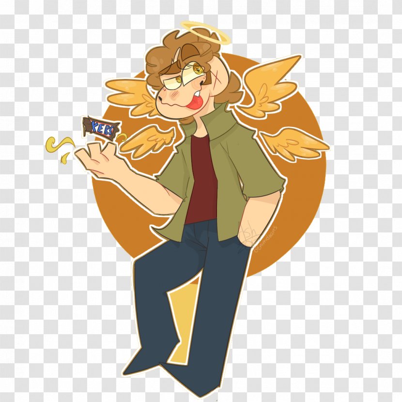 Castiel Archangel Gabriel Fan Art - Heart - 5 Transparent PNG