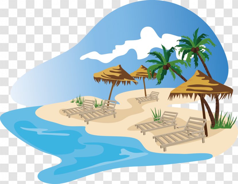 Beach Royalty-free Clip Art - Area - Island Transparent PNG