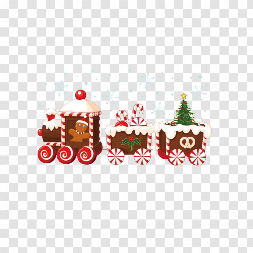 Train Rail Transport Christmas Clip Art - Royaltyfree Transparent PNG